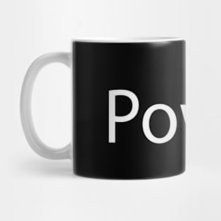 Power creative artistic design Mug